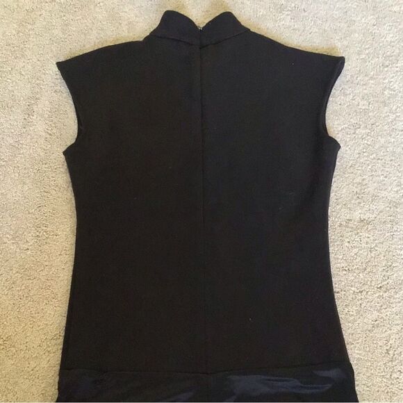 SPANX Black Mock Neck Suede Bodysuit - Picture 4 of 7